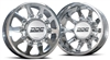 DDC THE TEN SERIES DUALLY WHEELS " POLISHED"  20x8.25