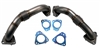 WEHRLI 2017-2021 DURAMAX L5P 2IN STAINLESS UP PIPE KIT FOR OEM MANIFOLDS W/ GASKETS