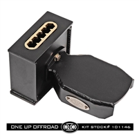 OUO UNIVERSAL 101146 - 6in, 2.5 Degree Lift Block with Removable Air Bag Bump Stops