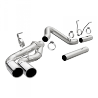 MAGNAFLOW 17875 4" PRO SERIES DUAL FILTER-BACK EXHAUST SYSTEM