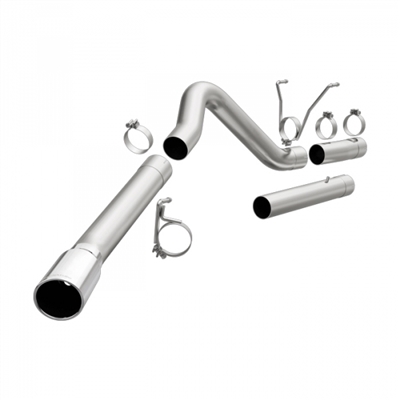 MAGNAFLOW 18953 4" ALUMINIZED PRO SERIES FILTER-BACK EXHAUST SYSTEM