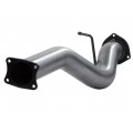 AFE 49-04012 ATLAS 4" ALUMINIZED STEEL RACE PIPE GM 07.5-10 (EXTRA CAB SHORT BED ONLY)