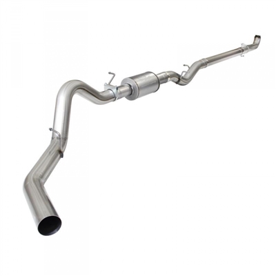 AFE 49-04059 ATLAS 4" DOWNPIPE-BACK EXHAUST SYSTEM 2001-2010 GM 6.6L DURAMAX (CREW & EXT. CABS)