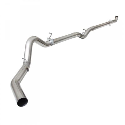 AFE 49-04059NM ATLAS 4" DOWNPIPE-BACK NO MUFFLER EXHAUST SYSTEM