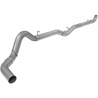 AFE 49-04060NM ATLAS 5" DOWNPIPE-BACK NO MUFFLER RACE EXHAUST SYSTEM 2001-2010 GM 6.6L DURAMAX (CREW & EXT. CABS)
