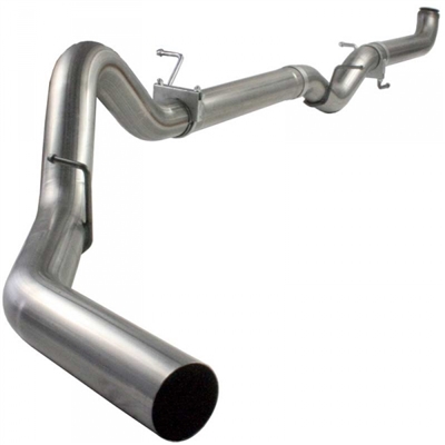 AFE 49-14017NM LARGE BORE HD 4" DOWN-PIPE BACK NO MUFFLER EXHAUST 2007.5-2010 GM 6.6L DURAMAX LMM (ALL CABS & BEDS