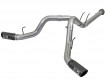 AFE 49-43092 LARGE BORE HD 4" DUAL FILTER-BACK EXHAUST SYSTEM 2017-2020 FORD 6.7L POWERSTROKE (ALL CABS & BEDS) BLACK TIP