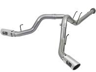 AFE 49-43092 LARGE BORE HD 4" DUAL FILTER-BACK EXHAUST SYSTEM 2017-2020 FORD 6.7L POWERSTROKE (ALL CABS & BEDS) POLISHED STAINLESS TIP