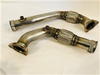 SDP 2008-2010 6.0 Manifold to 6.4 Turbo Conversion Up Pipes