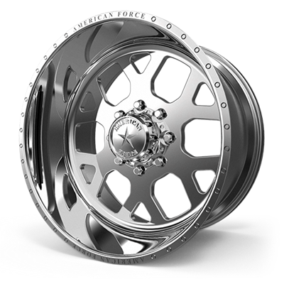 American Force Shield SS8 8x170 Series Polished Wheels 22x12 (set of 4)