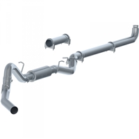 P1 C6004P 2007.5-2010 Duramax 4" PERFORMANCE SERIES DOWNPIPE-BACK COMPETITION EXHAUST