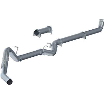 P1 C6004PLM 2007-2010 Duramax 4" PLM SERIES DOWNPIPE-BACK COMPETITION EXHAUST