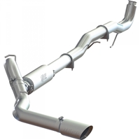 P1 C6044304 2011-2015 Duramax 4" PRO SERIES DOWNPIPE-BACK COMPETITION EXHAUST