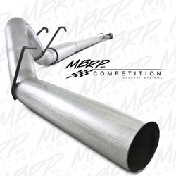 P1 C6268SLM 2008-2010 Ford 5" SLM Series Downpipe-back Competition Exhaust System