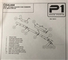 P1 RACE PARTS CDAL444 4" INSTALLER SERIES RACE PIPE 2013-2019 DODGE RAM 6.7L CUMMINS (CAB & CHASSIS)