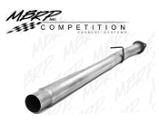 P1 CFAL457 2008-2010 FORD  F250/F350/F450 6.4L 4IN DPF RACE PIPE NO BUNGS