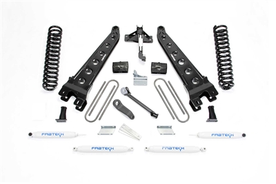 FABTECH 6" RADIUS ARM SYSTEM W/ PERFORMANCE SHOCKS - K2131