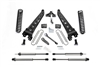 FABTECH 4" RADIUS ARM SYSTEM W/ DIRT LOGIC SHOCKS - K2211DL