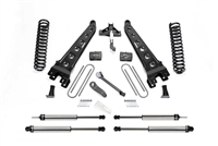 FABTECH 4" RADIUS ARM SYSTEM W/ DIRT LOGIC SHOCKS - K2215DL