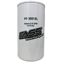 FASS Fuel System PF3001XL EXTENDED LENGTH PARTICULATE FILTER
