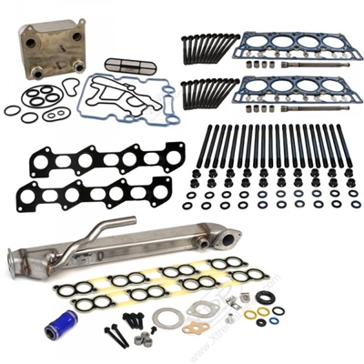 SDP POWERSTROKE SOLUTION KIT WITH FORD FACTORY HEAD GASKETS XD286