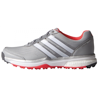 Adidas Women's Adipower Sport Boost 2 Clear Onix/FTWR White/Shock Red
