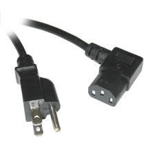 Right Angle Power Cord