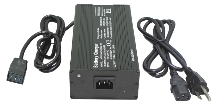 24V Lithium Battery AC Charger with Max 29.4V 10A