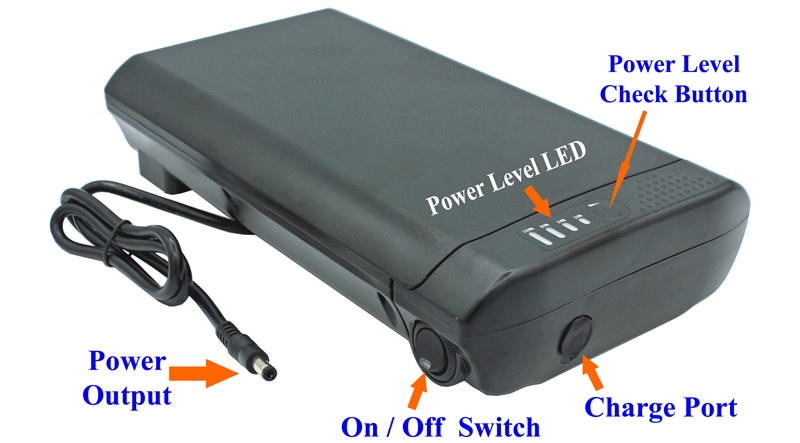 24V Constant Output Voltage Super Capacity (300Wh) Battery Pack - BP300-24V