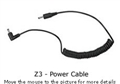 DC Power Output Cable  with 4.00 x 1.70mm Male to 4.00 x 1.70mm Male Barrel Connector - Z3