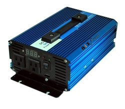 36V (30V ~ 45V)  DC to 110V AC  500W True Pure Sine Wave Power Inverter