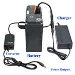 Super High Capacity (576 Watt-hour) Multi Output Voltages ( 12V/15V/16V/18V/19V/20V/24V ) Battery Pack - UPS600