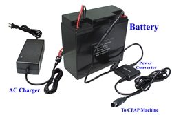 Super High Capacity Long Lifetime Battery with UPS Function for ResMed AirSense 10 CPAP Machine  CP250-S10