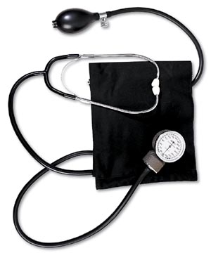 Omron Healthcare, Inc. 0104, OMRON SELF-TAKING BLOOD PRESSURE KIT Adult Blood Pressure (BP) Kit, Black, EA