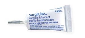 HR Pharmaceuticals 0281-0205-55, HR SURGILUBE SURGICAL LUBRICANT SURGILUBE 5gm Tube (Metal Tube - Elongated Tip), 48/bx, BX