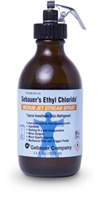 Gebauer Company 0386-0001-03, GEBAUER ETHYL CHLORIDE Medium Jetstream Spray, 31/2 fl oz, Plastisol Coated Amber Glass Bottle (84 dz/plt) (Rx) (Item is considered HAZMAT and cannot ship via Air or to AK, GU, HI, PR, VI - S