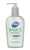 Dial Corporation 06028, DIAL BASICS LIQUID & FOAM SOAP Liquid Soap, 7.5 oz 12/cs, CS