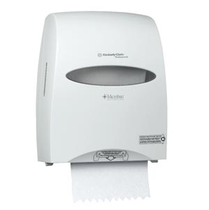 Kimberly-Clark Professional 09995, KIMBERLY-CLARK WINDOWS EHRT ELECTRONIC DISPENSER Sanitouch Dispenser, Touchless, Pearl White, Use with 50606, 50500 & 02000 (Drop Ship Only), EA