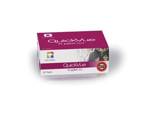 Quidel Corporation 0W009, QUIDEL QUICKVUE ONE-STEP H. PYLORI GII KIT Quickvue H. pylori gII, CLIA Waived, 10 tests/kit, KT