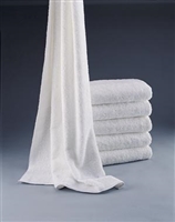 Calderon Textiles 1000-5, CALDERON INTERNATIONAL COLLECTION TOWELS Bath Towel, 20" x 40", 100% Cotton, 5 lb, White, 1 dz (020194), DZ
