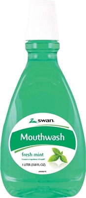 Cumberland Swan/Vi-Jon 1000002102, CUMBERLAND SWAN MOUTHWASH Blue Mint Mouthwash, 1.5 Liter, 6/cs (54 cs/plt) (66412), CS
