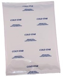 ColdStar International, Inc. 171624, COLDSTAR COLD GEL PACK - TRANSPORT HARD FREEZE Gel Pack, Cold, Transport, 6" x 8", 16 oz, 24/cs, CS