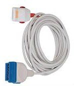 1890 Masimo, OEM, PC-12-GE, LNOP to GE Patient Cable, 12ft. (Old P/N 1978), replaced by 4085