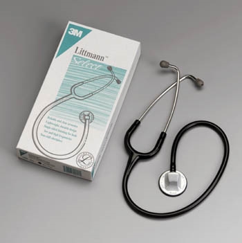 3M Health Care 2290, 3M LITTMANN SELECT STETHOSCOPES Select Stethoscope, 28" Black Tubing, EA