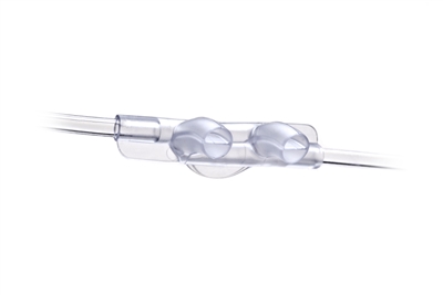 Teleflex Medical 2853, TELEFLEX SOFTECH PLUS ETCO2 SAMPLING CANNULA Cannula, 14 ft O2 Sampling Line, 14 ft CO2 Sampling Line, Pediatric, Female Luer Connector, 50/cs, CS