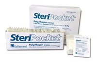 Richmond Dental 300408, RICHMOND STERIPOCKET SPONGES SteriPocket Sponge, Cotton Filled, 2 x 2", Sterile, 2/pk, 300 pk/bx,