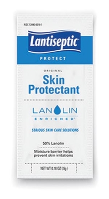 0304, DERMARITE LANTISEPTIC ORIGINAL SKIN PROTECTANT Skin Protectant, 5g Packette, 288/cs (210 cs/plt), cs