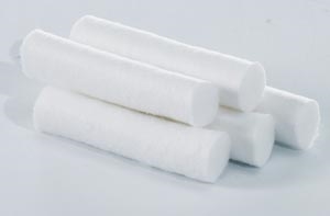 Medicom, Inc. 3554, AMD MEDICOM COTTON DENTAL ROLLS Cotton Roll #2 Medium, Non-Sterile, 11/2" x 3/8", 2000/bx, (Imported from China) (Not Available for sale into Canada), BX