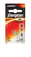 Energizer Battery 392BPZ, ENERGIZER SILVER OXIDE BATTERY Battery, Silver Oxide, 1.5V, MAH: 42 (Watch Battery) 6/pk, 12 pk/cs, CS