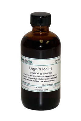 Healthlink-Clorox Holding LLC 400352, HEALTHLINK-CLOROX STAINS AND REAGENTS Lugol's Iodine, 4 oz (Continental US Only), EA